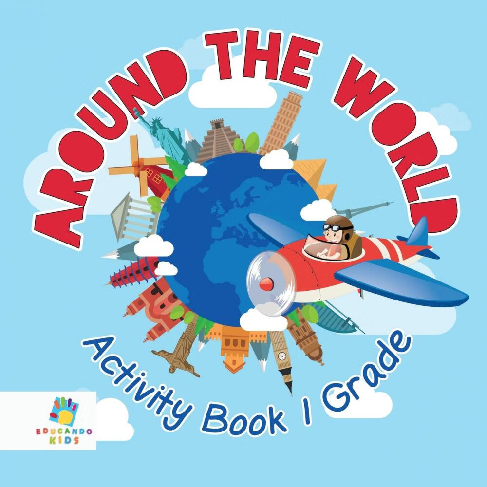 【预售按需印刷】around the world activity book 1 grade