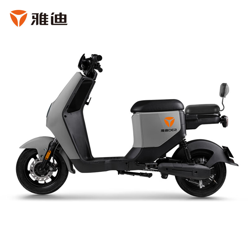 雅迪(yadea)雅迪百公里续航电瓶车de2-100sl电动自行车48v24a锂电尾箱