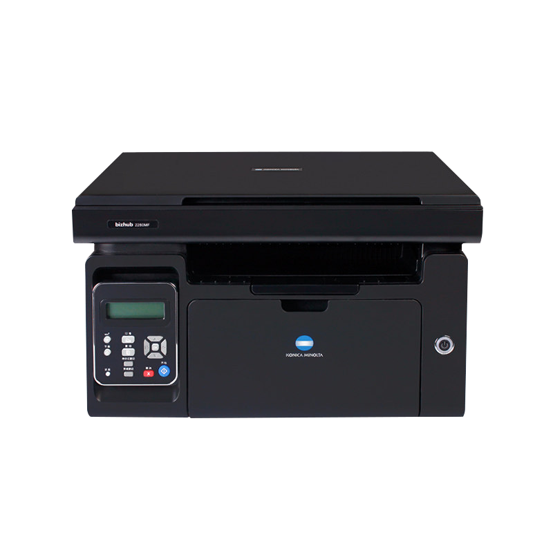 KONICA MINOLTA���Ῠ���ܴ� bizhub 2280MF �ڰ׼������߶๦��һ���  ��ӡ��ӡɨ������һ 24ppm  1005Ԫ