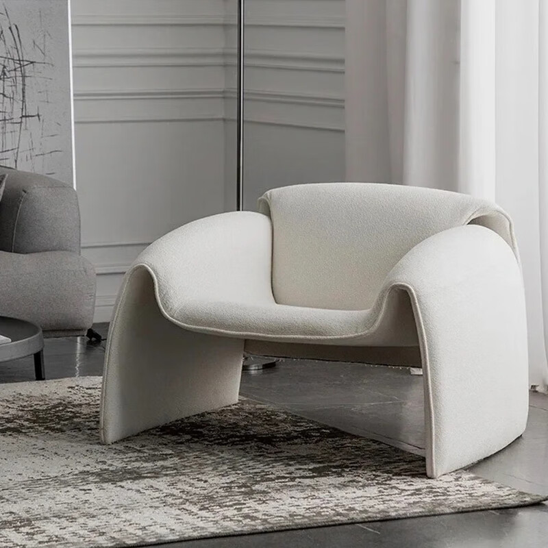 周末岛单人沙发椅客厅轻奢躺椅阳台家用休闲卧室懒人小沙发网红款ins