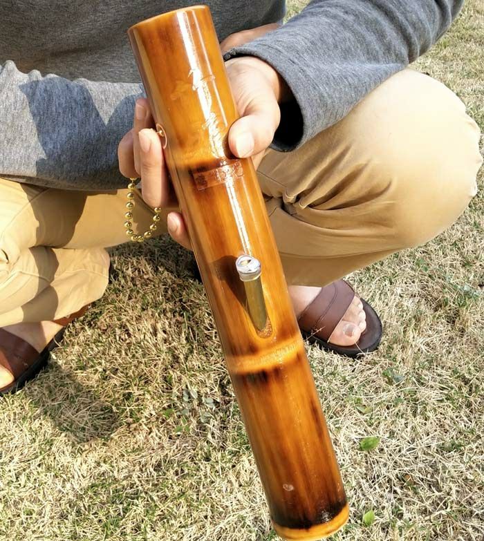 水烟筒竹子水烟筒大碌竹头高档便携水过滤烟具水烟斗云南湛江水烟筒