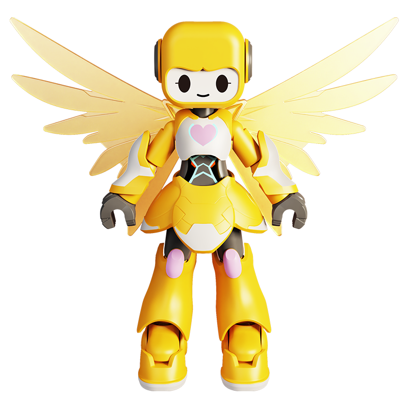 布鲁可积木人 潮玩拼装模型无限能量之战神奇版 01-可可六一儿童节礼物