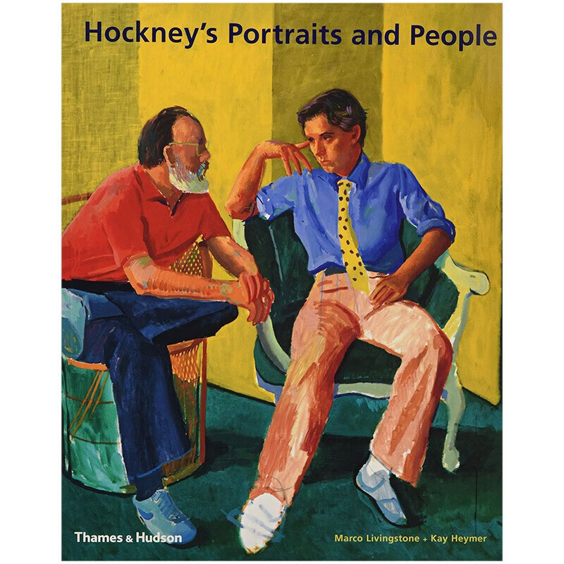 hockney's portraits and people大卫霍克尼的肖像和人物画作英文原版