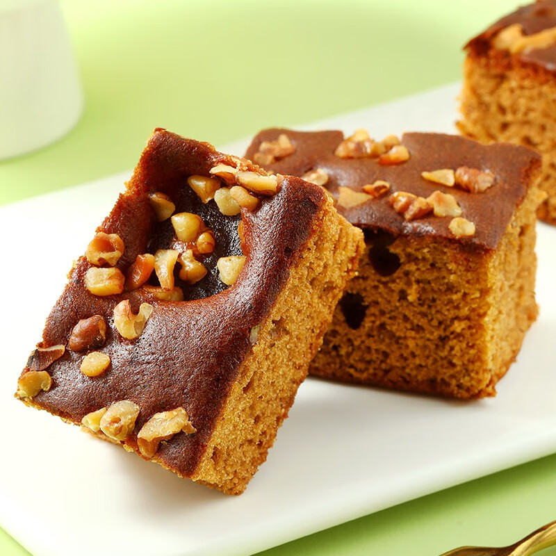 味滋源 核桃红枣蛋糕 红枣面包 营养早餐 传统糕点 手工枣糕 核桃红枣蛋糕400g/箱 2件