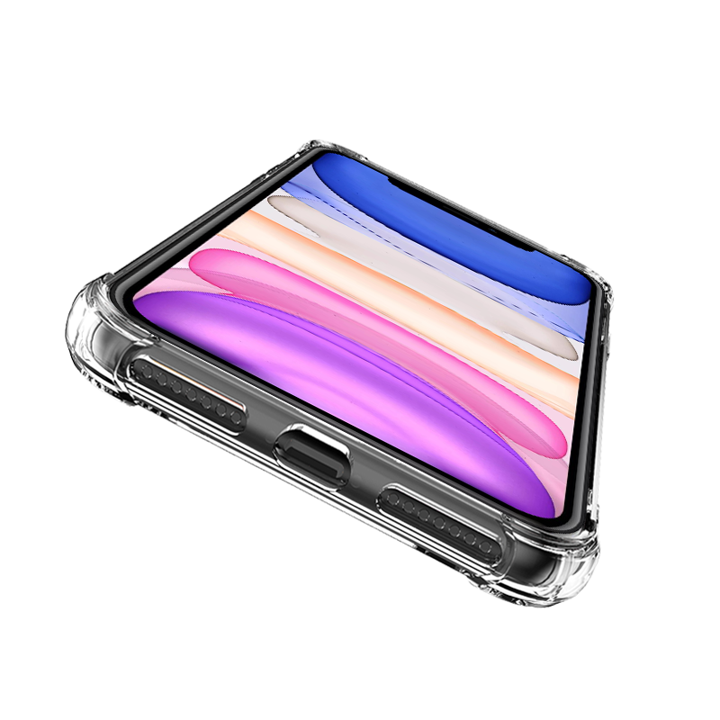 Best Coac 苹果11手机壳iphone11保护套 时尚超薄全包防摔透明硅胶软壳气囊简约升级版透明软壳B12mini