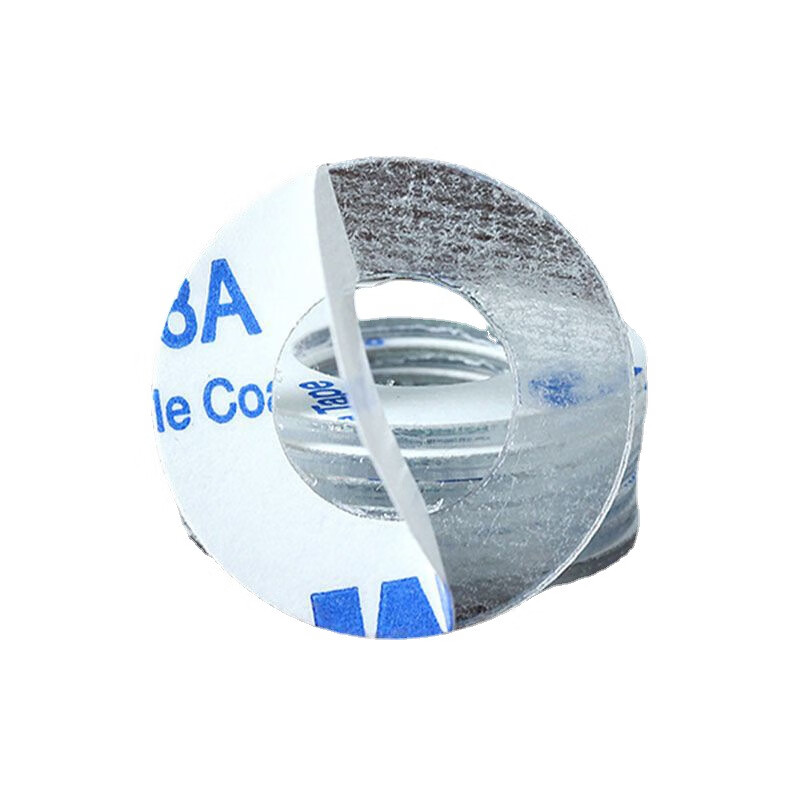 白色平垫塑料圆垫圈/单面背胶粘螺丝垫片pvc m2m2.