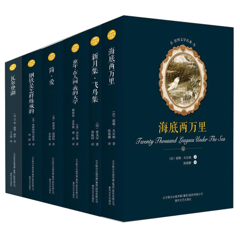 童年+简爱+海底两万里+钢铁是怎样炼成的