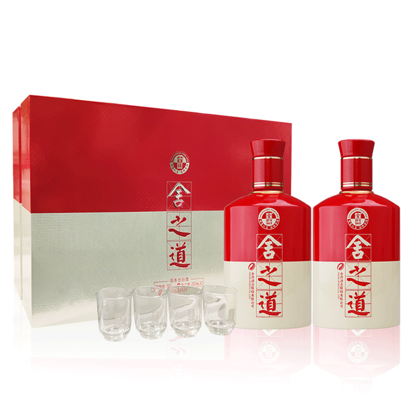 舍得 舍之道 50%vol 浓香型白酒 500ml*2瓶 双支装