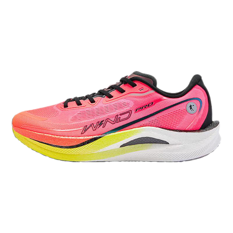 喬丹QIAODAN強風(fēng)2PRO運動鞋男跑步鞋馬拉松旗艦競速碳板跑鞋體測鞋 熒光飛影粉/日光黃 -龍行龘龘 43