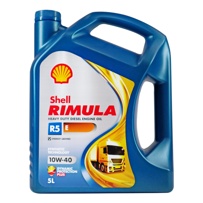 壳牌（Shell）合成柴机油 劲霸Rimula R5 E 10W-40 5L 欧洲原装进口