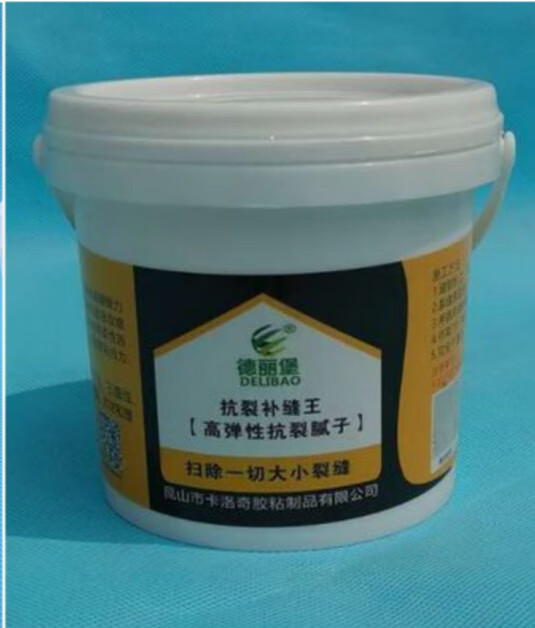 补缝抗裂牛筋灰弹性腻子墙面裂缝修补墙漆补墙膏粘接缝堵漏 (补缝膏)