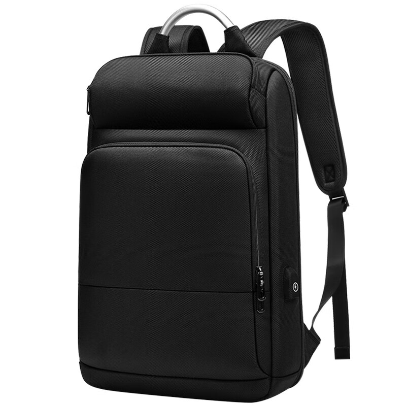 尼格尔电脑背包15.6英寸笔记本电脑包上班工作双肩包 2302典雅黑