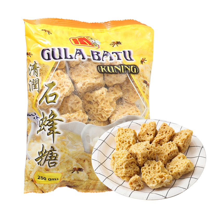 鴻世家春節(jié)正常發(fā)貨【10袋裝】 鴻世家 馬來西亞 石蜂糖 新糖協(xié)成清潤天然石峰糖燕窩桃膠雪燕皂角米伴侶 【10袋裝】 馬來西亞進口 250g