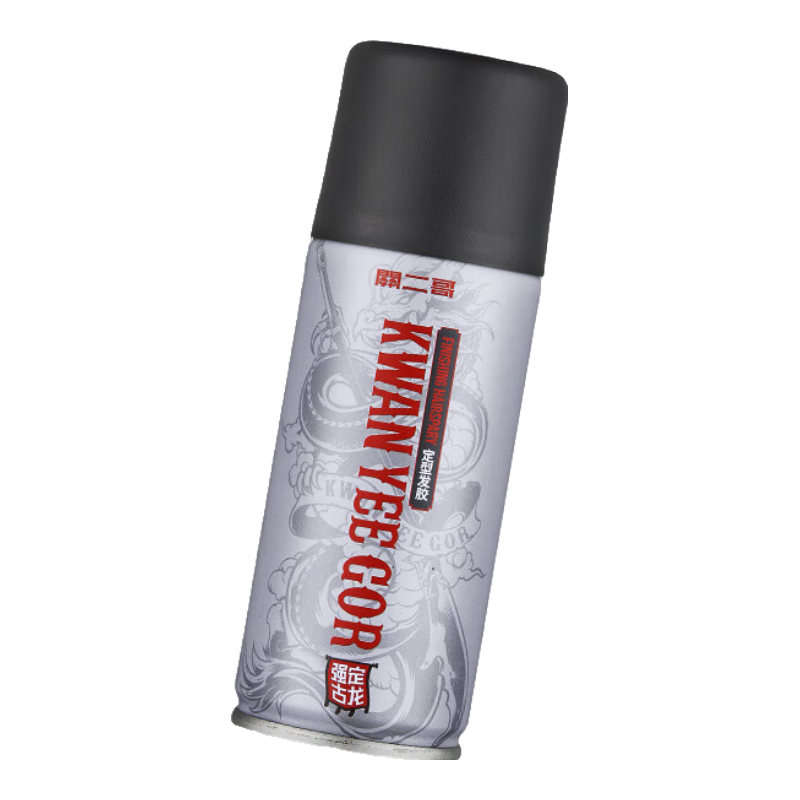 关二哥发胶定型喷雾持久型清香干胶便携蓬松神器强定古龙200ml