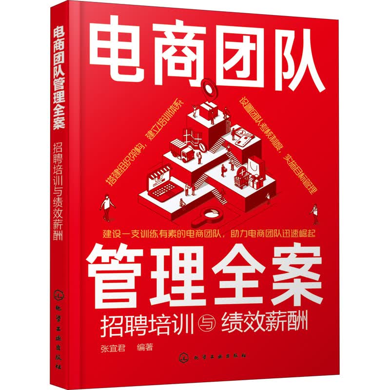 电商团队管理全案 招聘培训与绩效薪酬 张宜君 编 书籍