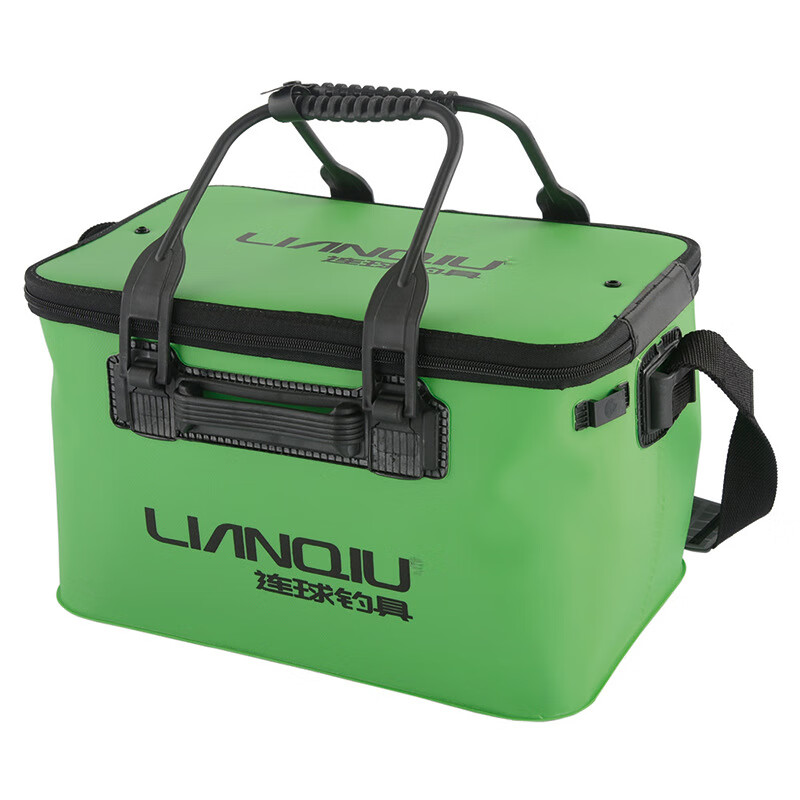 连球渔具配件厂家批发多色eva软式钓鱼带超轻便携式钓鱼桶lq-04ldn lq