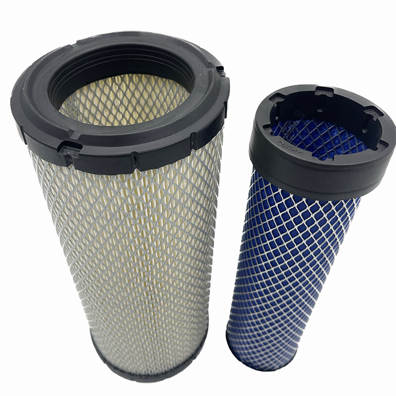 傲麟【精选百货】适配柳工9075E挖掘机配套洋马发动机空气滤芯空调滤 木浆纸空气滤芯