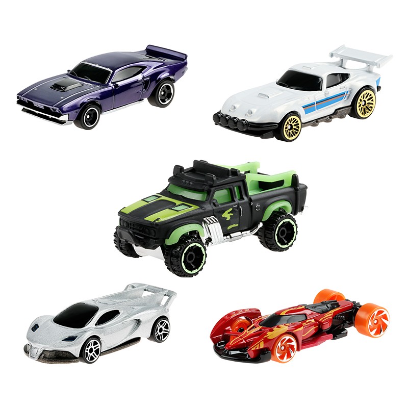 风火轮(HOT WHEELS) 赛车儿童玩具男孩生日礼物汽车模型-速度与激情特工飞车手系列（随机混发1辆）GNN29