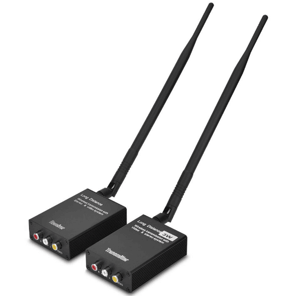 5w电梯无线监控收发器模拟摄像头无线网桥视频无线发射接收器 模拟3w