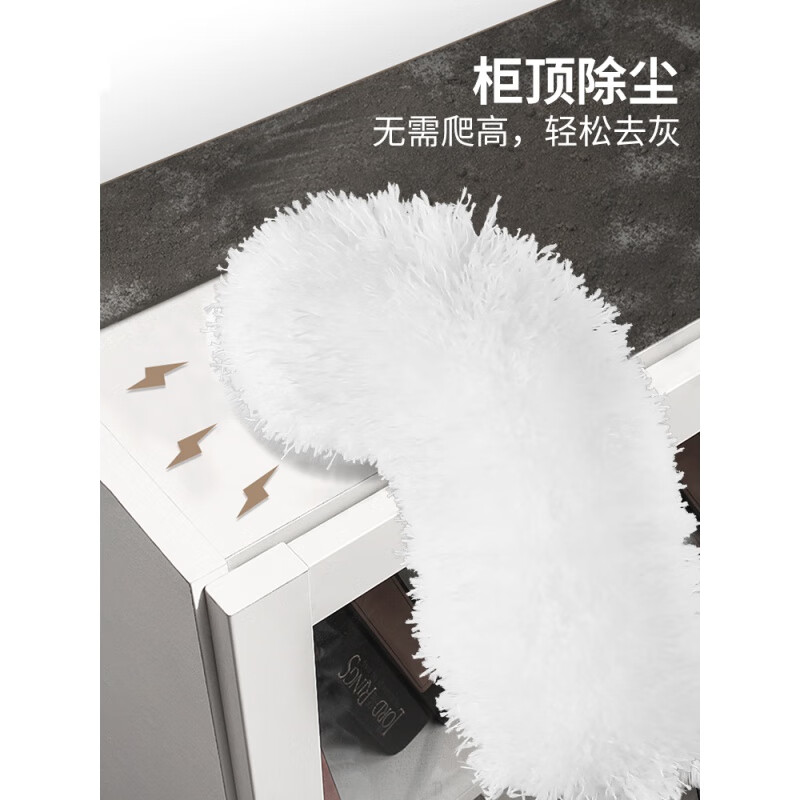 好媳妇（okaywife）静电除尘掸家用鸡毛掸子360度可伸缩水洗汽车掸子扫灰神器 静电除尘掸