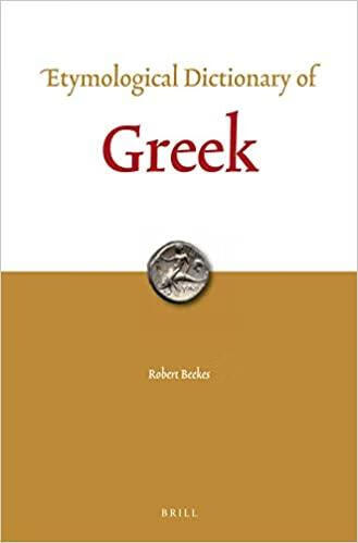 预订 etymological dictionary of greek (2 vols.