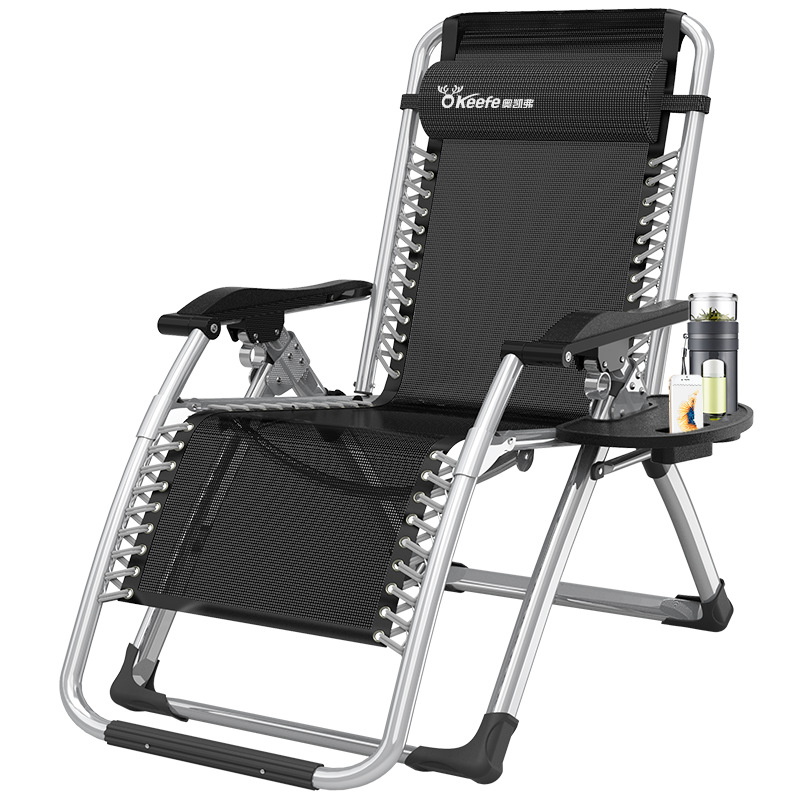 奥凯弗躺椅折叠床办公室午休椅单人床午睡椅医院陪护床 特斯林逍遥椅