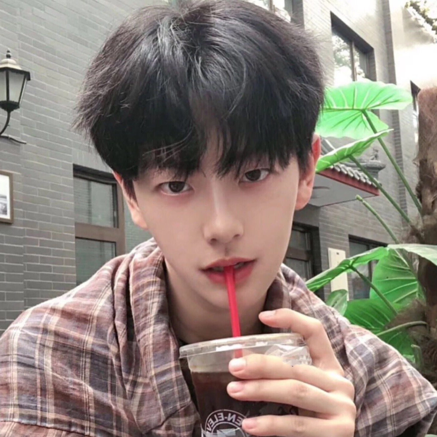 假发男短卷发帅气蓬松自然黑色学生短发男士整顶头套 自然黑 发网