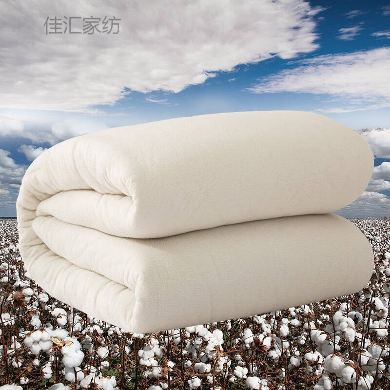 新疆棉被冬被芯棉被子被褥学生宿舍棉絮床垫棉胎单人被褥加厚被子 160X210cm 5斤
