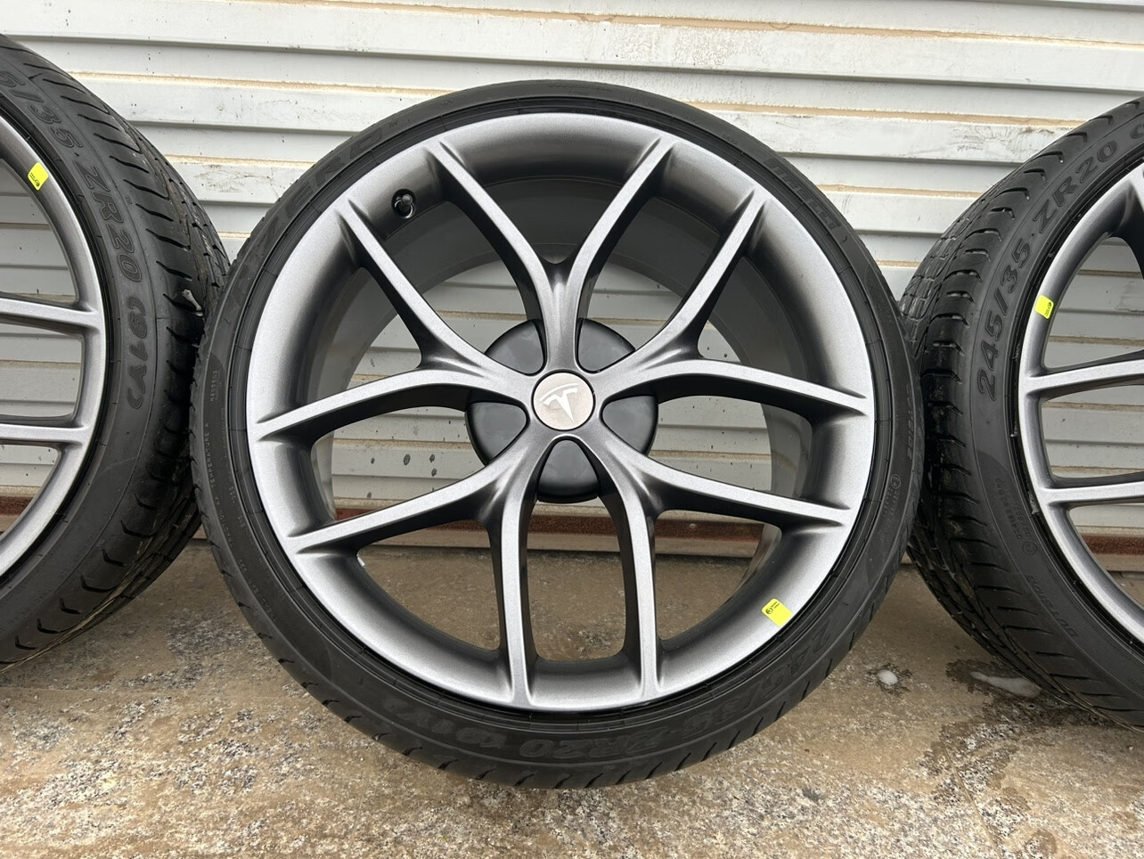 工马适用特斯拉19/20/21/22寸model x/s/y原厂拆车原装轮毂轮胎tesl3