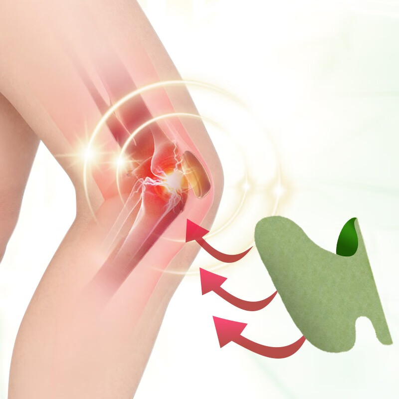 百年扁氏 艾草膝盖贴 艾叶艾热贴艾灸贴膝盖关节贴中老年膝盖关节热敷膏贴运动暖膝贴保暖贴 10盒装膝盖贴