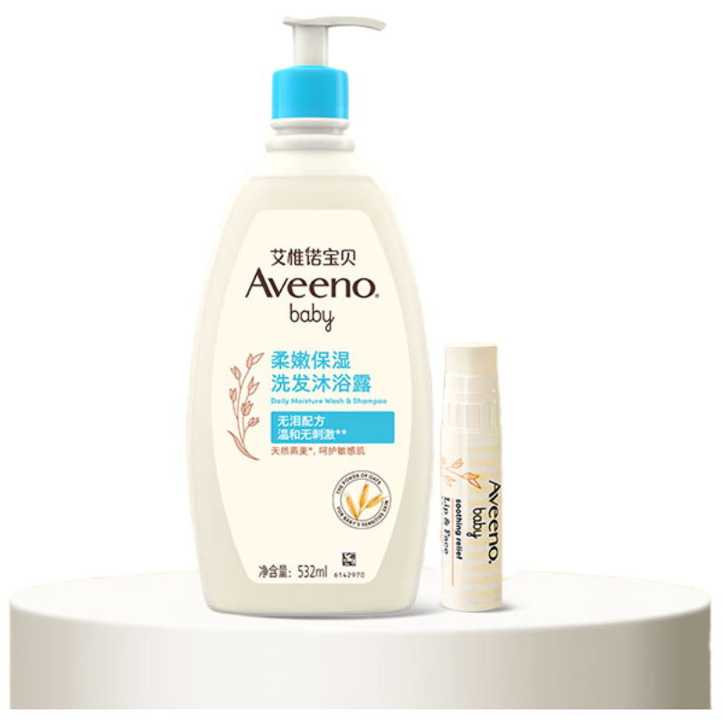 ���ڲ�������ΩŵAveeno��άŵ������ʪϴ����ԡ¶532ml+��Ч��ʪ�����4g 152.9Ԫ