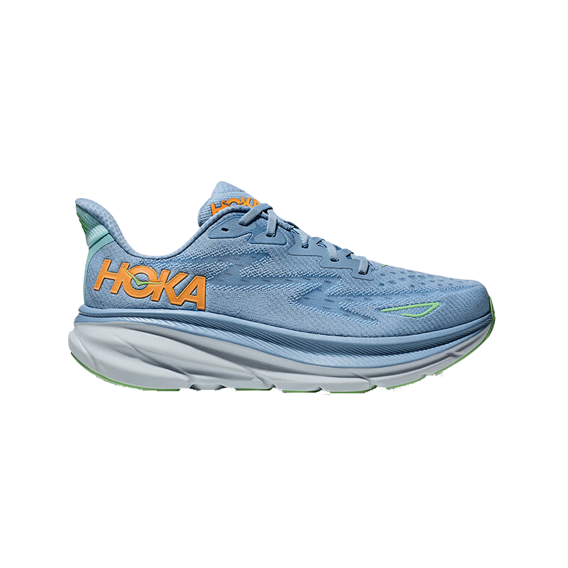 HOKA ONE ONE男款春夏克利夫顿9跑步鞋CLIFTON 9 C9缓震轻量防滑 薄暮色/幻影蓝 4.1 限量补货 42.5