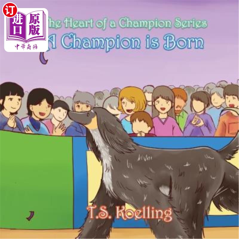 海外直订a champion is born 冠军诞生了