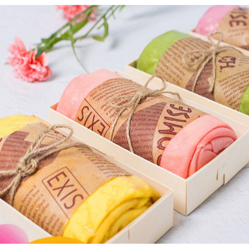 毛巾卷蛋糕网红爆浆抹茶葡萄甜品零食奶油小慕斯千层甜点 奶黄1葡萄1