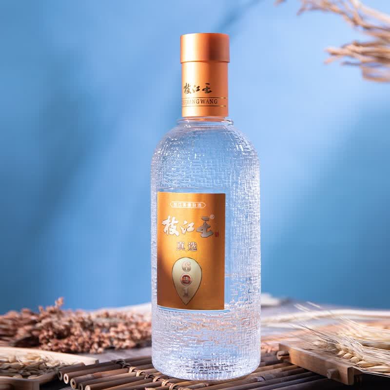 枝江王真选6 纯粮食白酒浓香型 42度 500ml*2瓶礼盒装 送礼自饮口粮酒 42%vol 500mL 2瓶 500mL*2瓶礼盒装