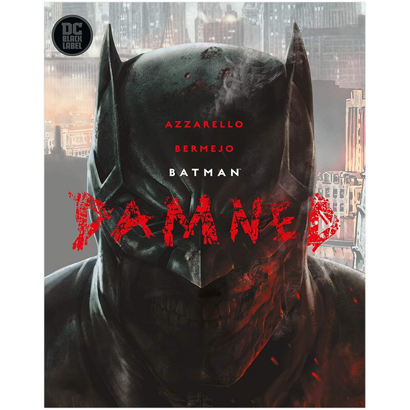 【现货】DC蝙蝠侠Batman:Damned诅咒黑标系列英文原版漫画周边书籍收藏版小丑结局