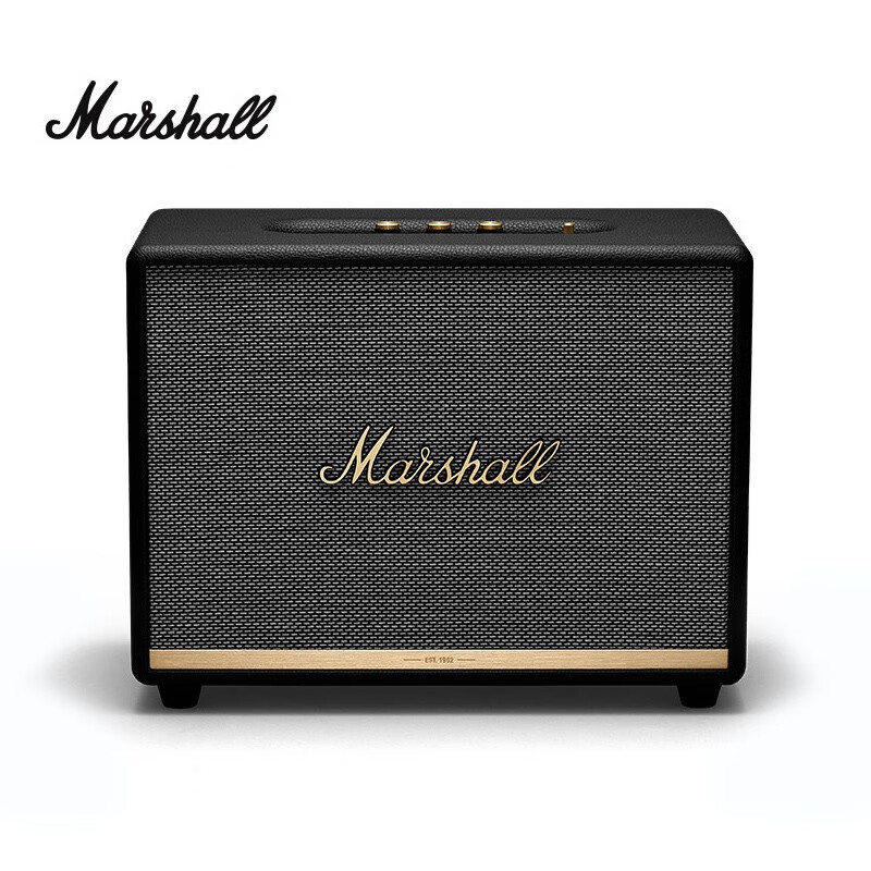 马歇尔（Marshall）WOBURN II BLUETOOTH音箱无线蓝牙摇滚家用重低音音响 黑色