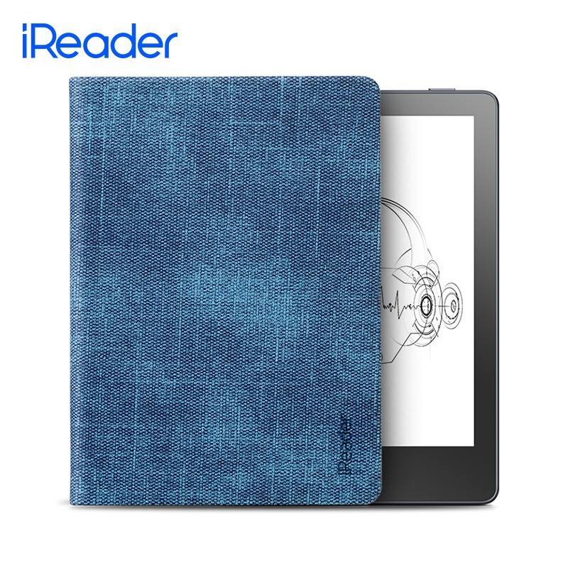 掌阅iReader A6 电子书阅读器 6英寸纯平墨水屏 听读一体电纸书 8G内存 太空灰 深邃蓝套装