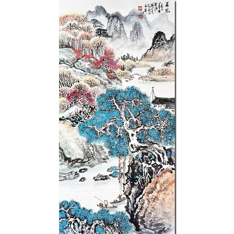 中国当代国画艺术大师 关山月【春光】