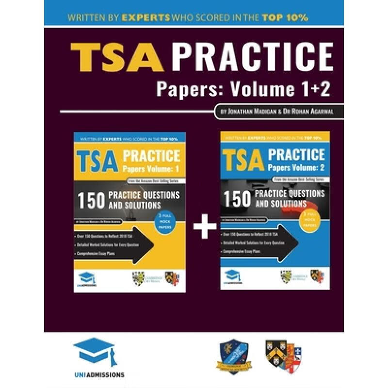 TSA Practice Papers Volumes One & Two: 6 Full Mock Papers, 300 Questions in the style of the T...