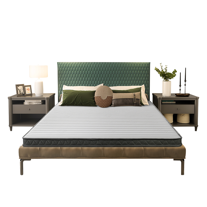 慕思(de RUCCI)绿野山棕 天然山棕床垫硬垫山棕垫席梦思防螨棕榈薄垫 150*200*12CM