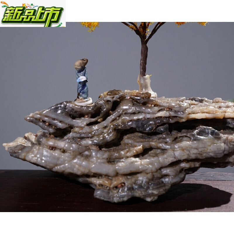 舞万花佳辉皇【精选好货】原石 风凌石风砺石戈壁石奇石   文房用品
