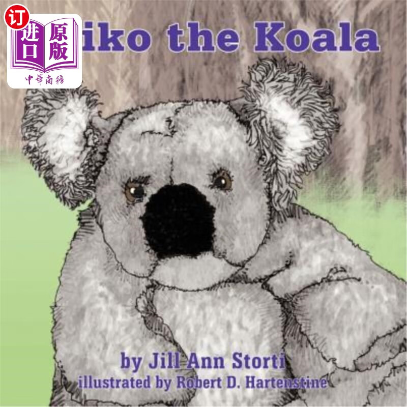 海外直订keiko the koala 考拉惠子