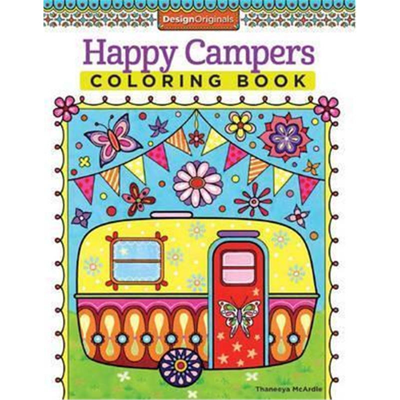 预订Happy Campers Coloring Book