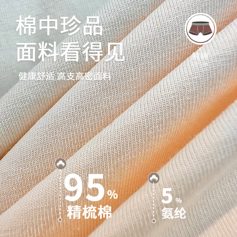 宝盖丁本命年男士内裤红短裤纯棉7a抗菌男生礼物情人节蛇年男款平角裤头 小兔+圆点+大吉 3条 2XL 建议135-155斤