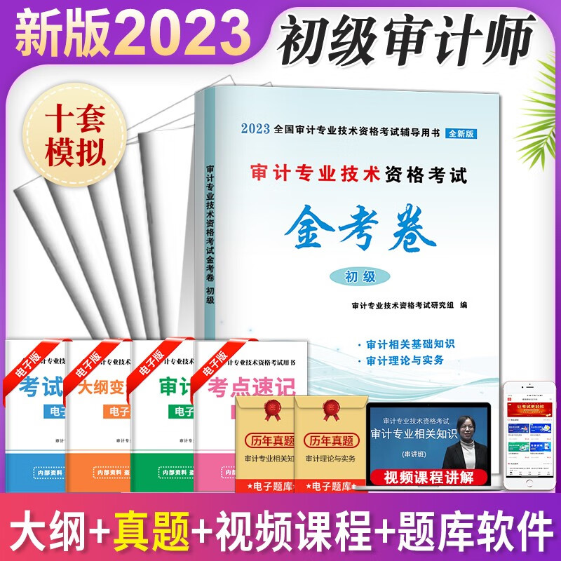 2023初级审计师考试历年真题试卷及全真