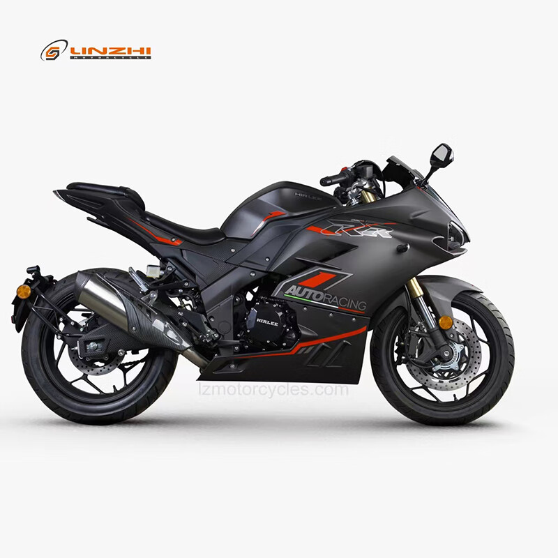 喜力摩托蛟龍400摩托車機(jī)車雙缸水冷仿賽火牙400摩托車外觀類似杜卡迪1199 蛟龍400 磨砂黑