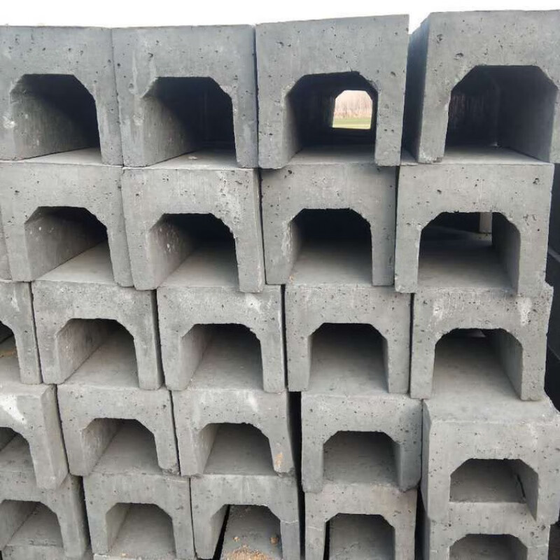 语森忆pc排水沟u型导水槽成品仿石l型导流槽预制排水槽水泥盖板雨水