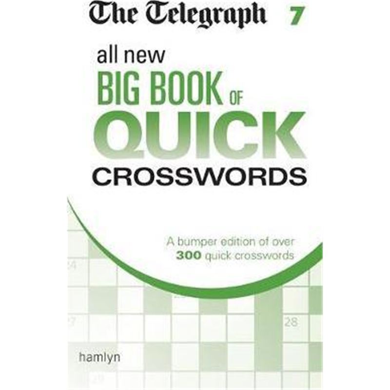 预订the telegraph all new big book of quick crossw