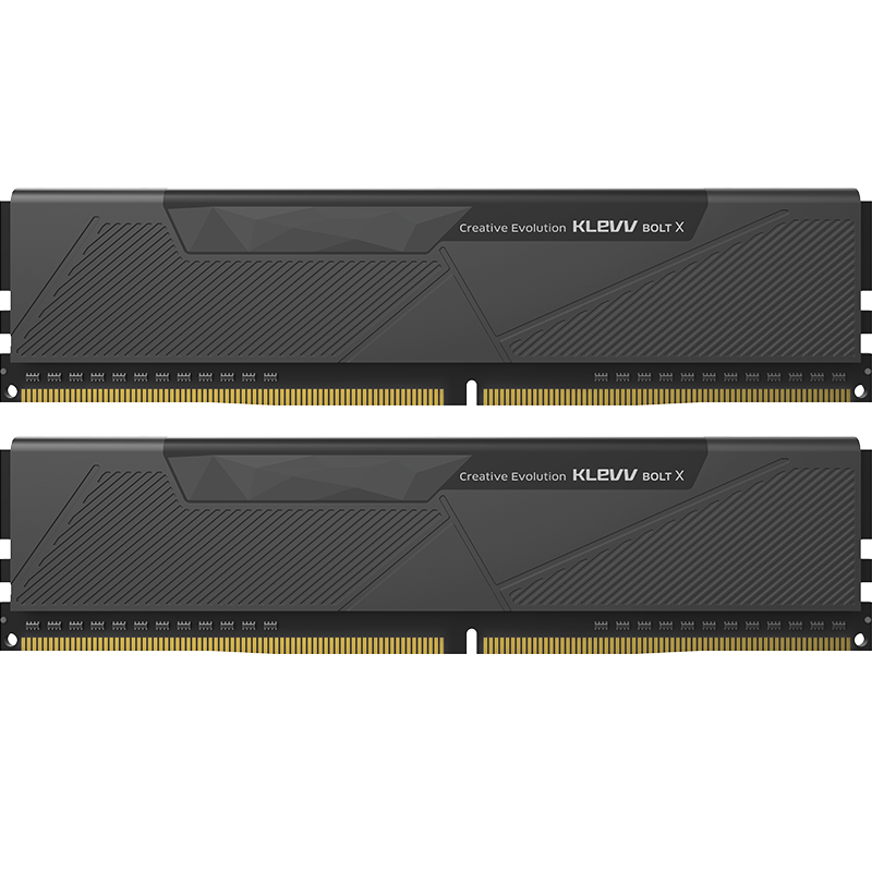 科赋（KLEVV）32GB（16GBx2）套装 DDR4 3600 台式机超频内存条 雷霆BOLT X系列